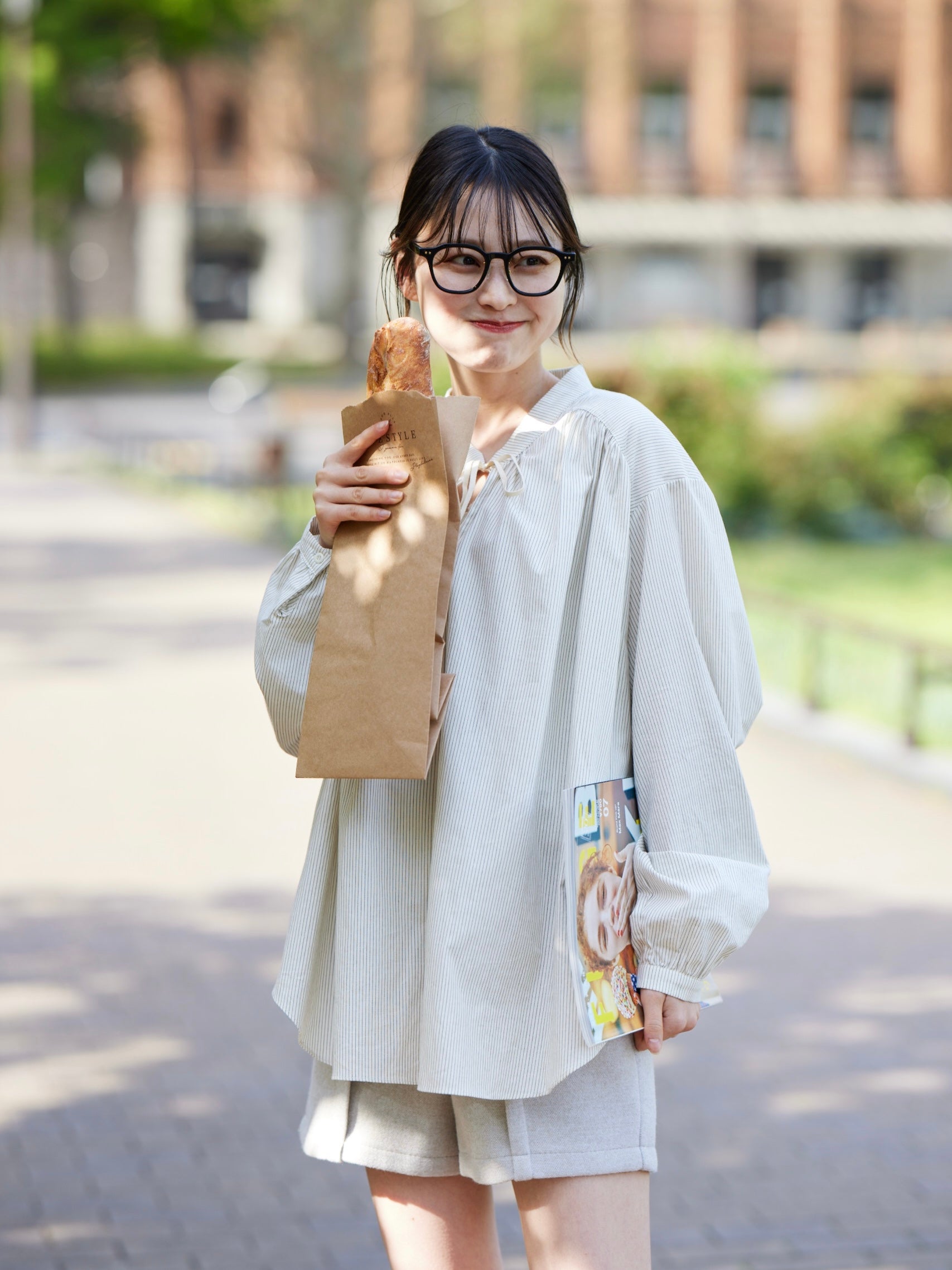 chiffon flare blouse
