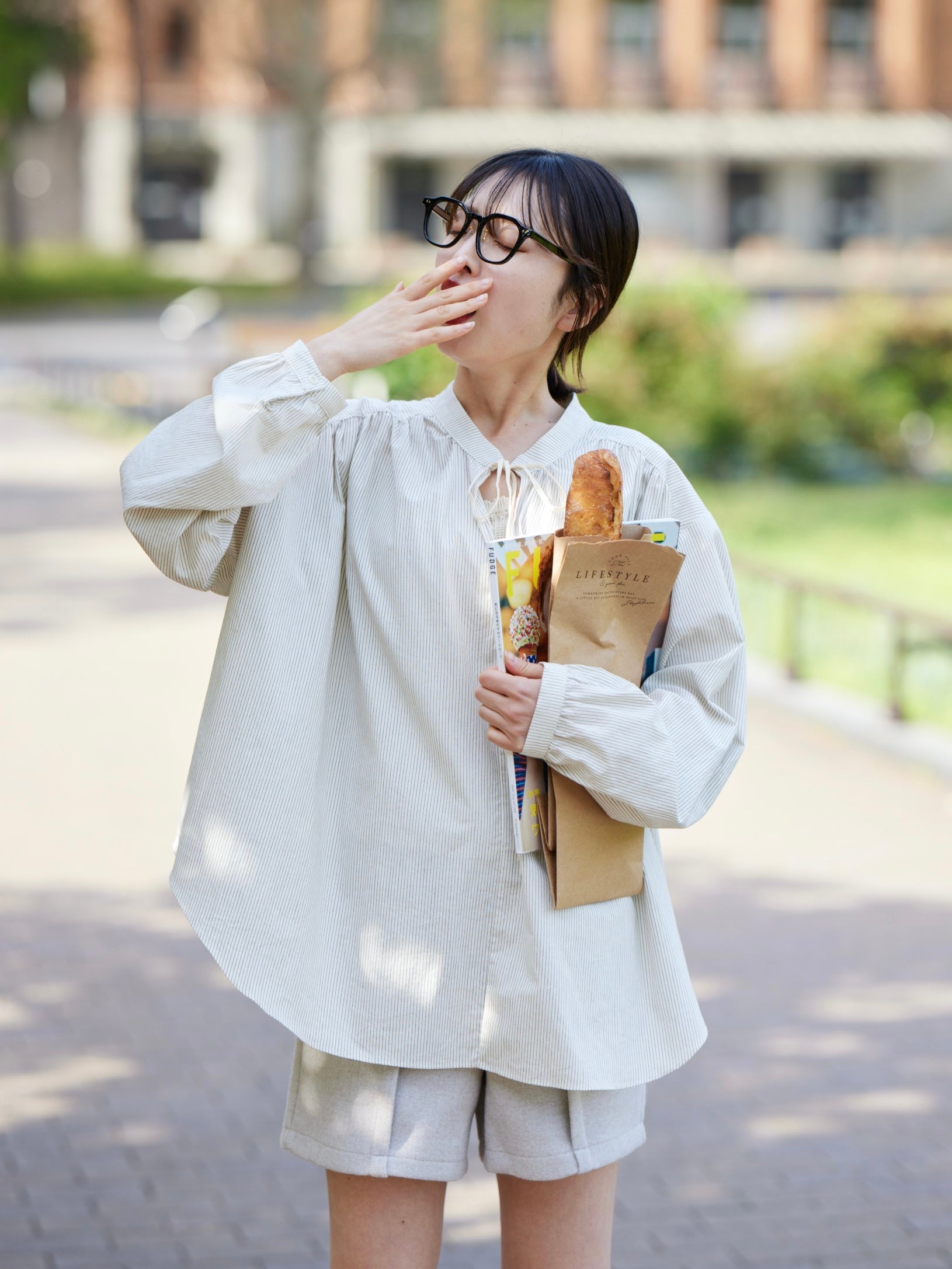 chiffon flare blouse