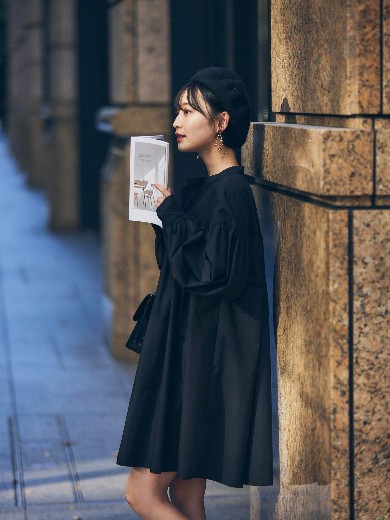 volume gather mini one-piece