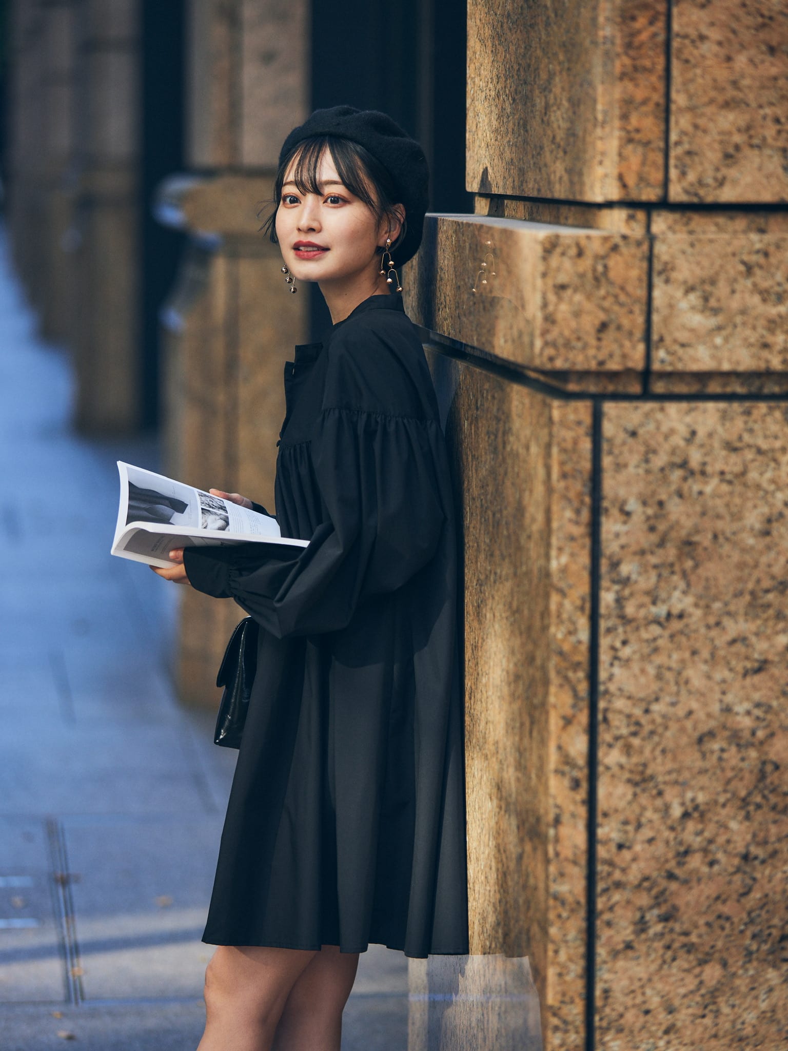 volume gather mini one-piece