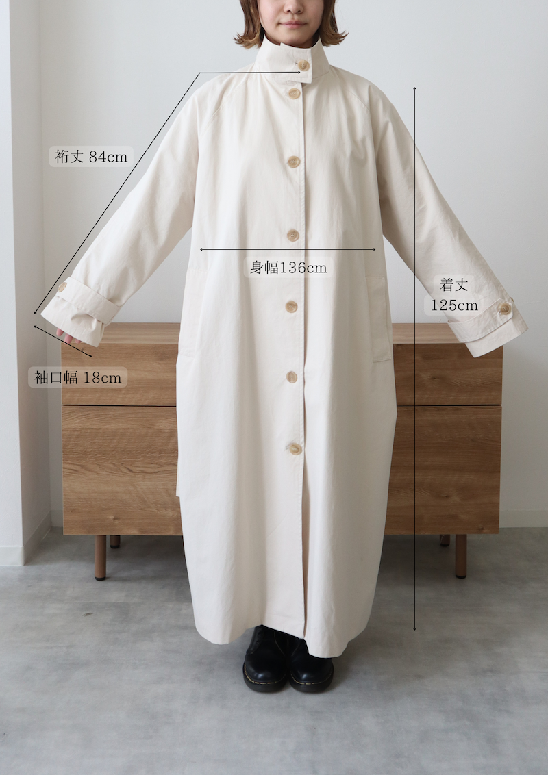 standcollar spring coat