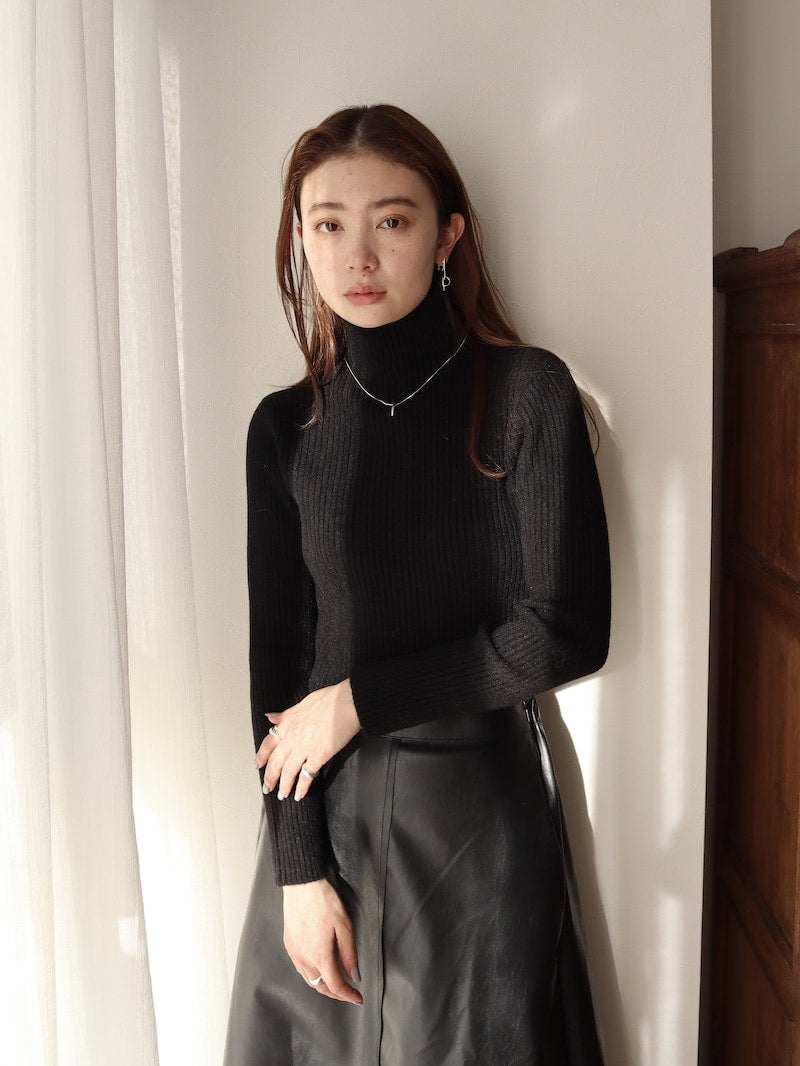hineck rib knit
