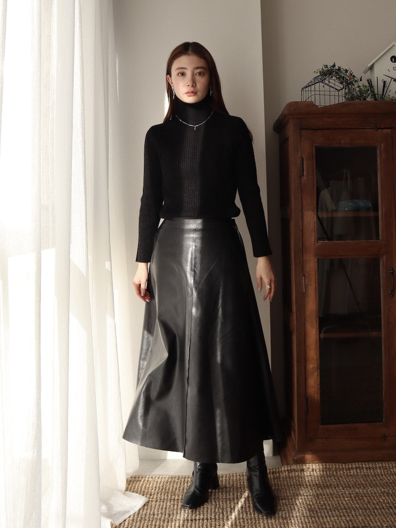 hineck rib knit
