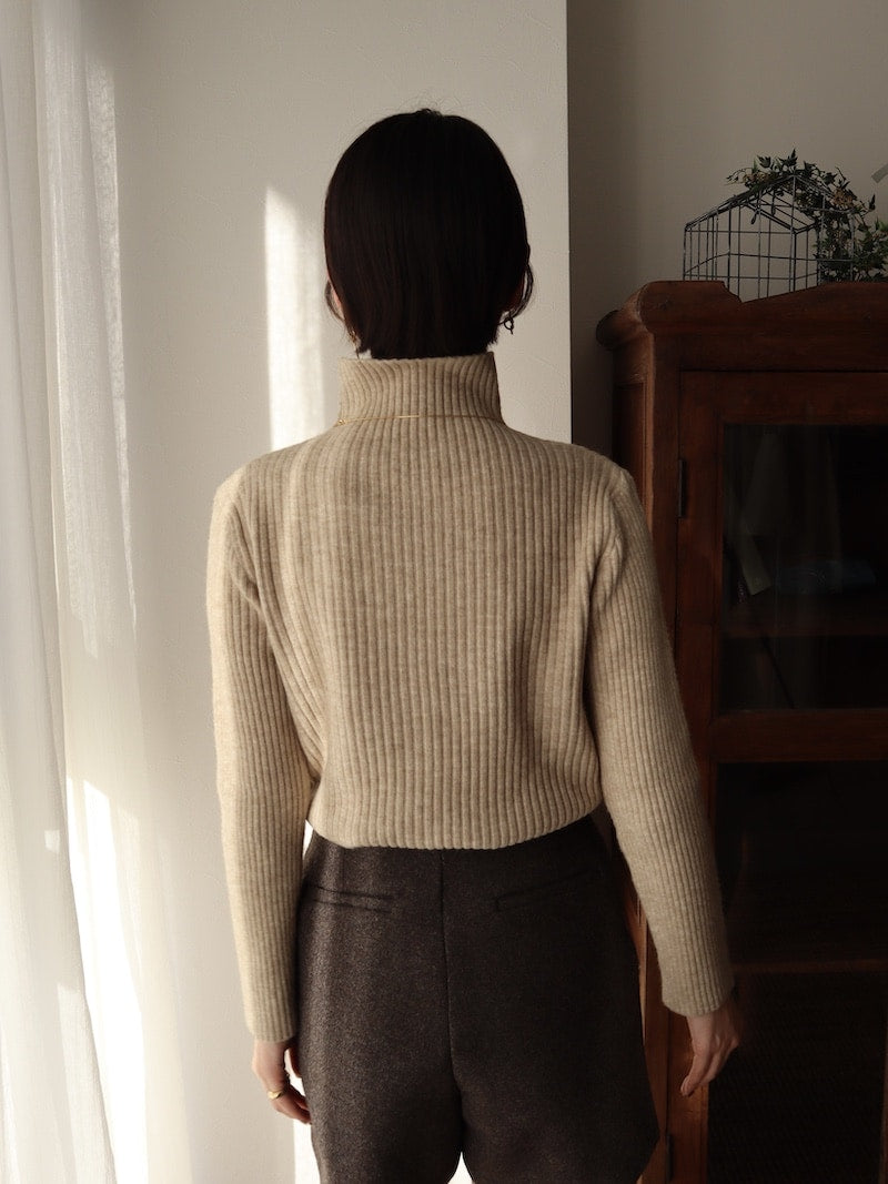 hineck rib knit
