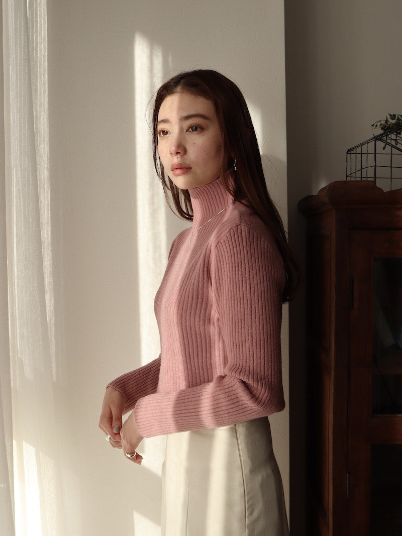 hineck rib knit