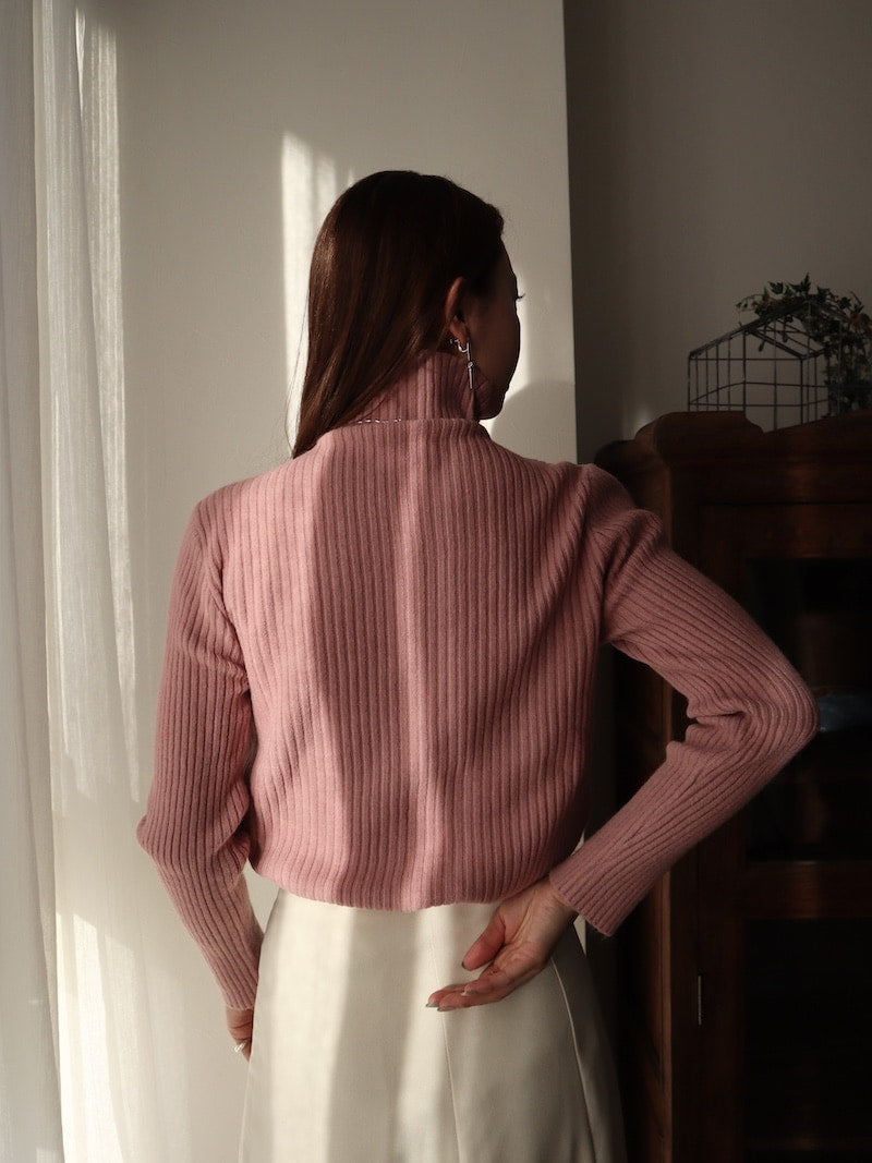 hineck rib knit
