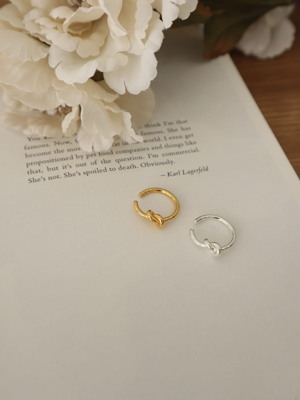 knot ear cuff