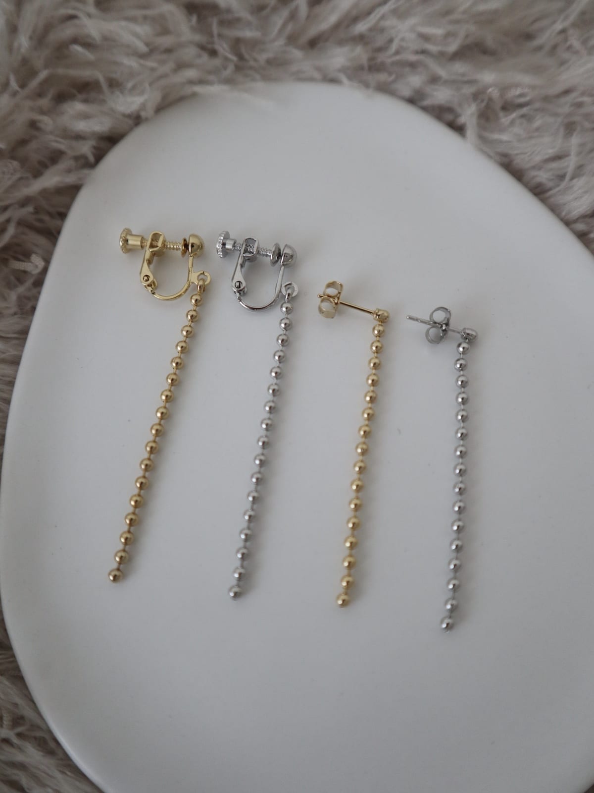 ball row pierce/earing