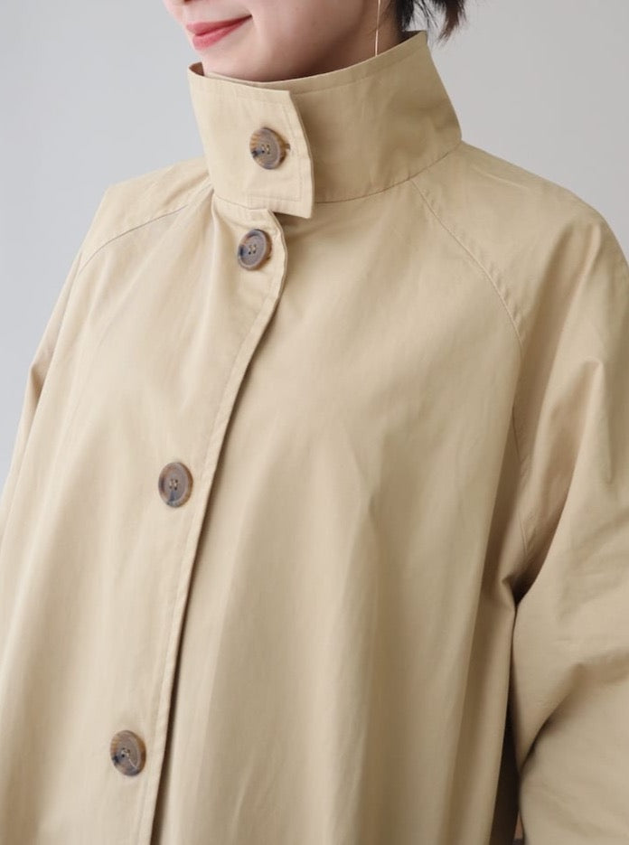 standcollar spring coat