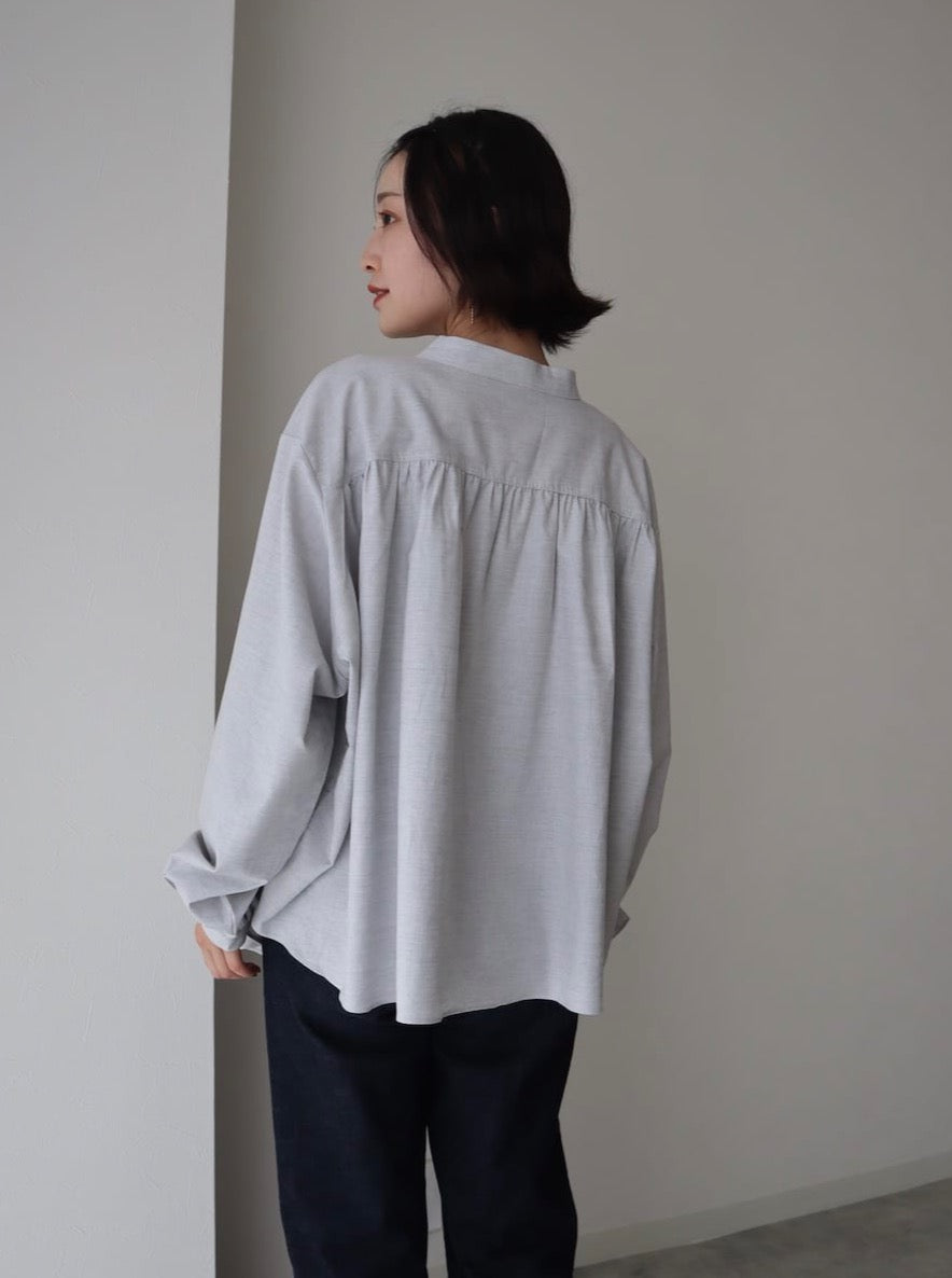 chiffon flare blouse