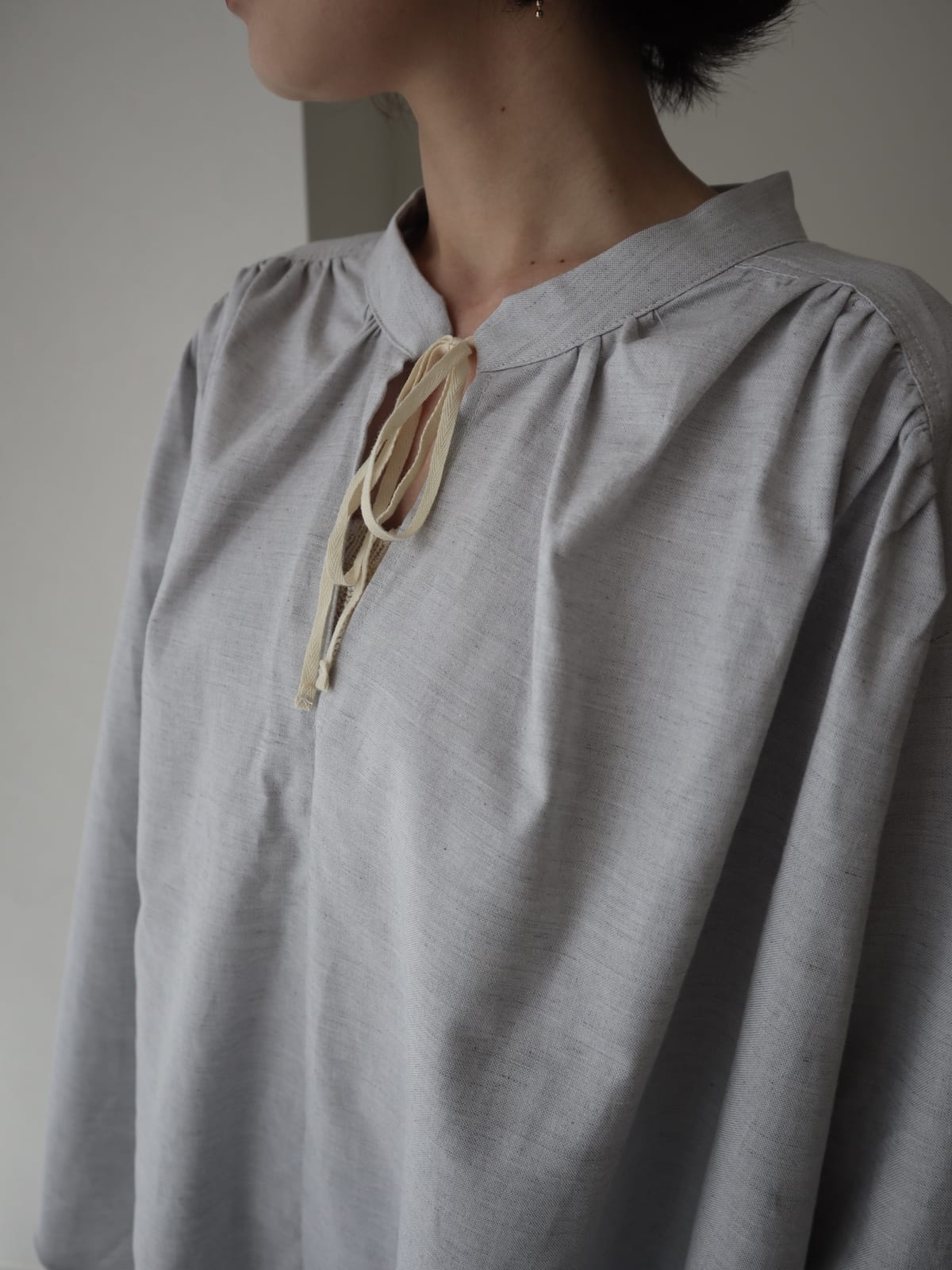 chiffon flare blouse
