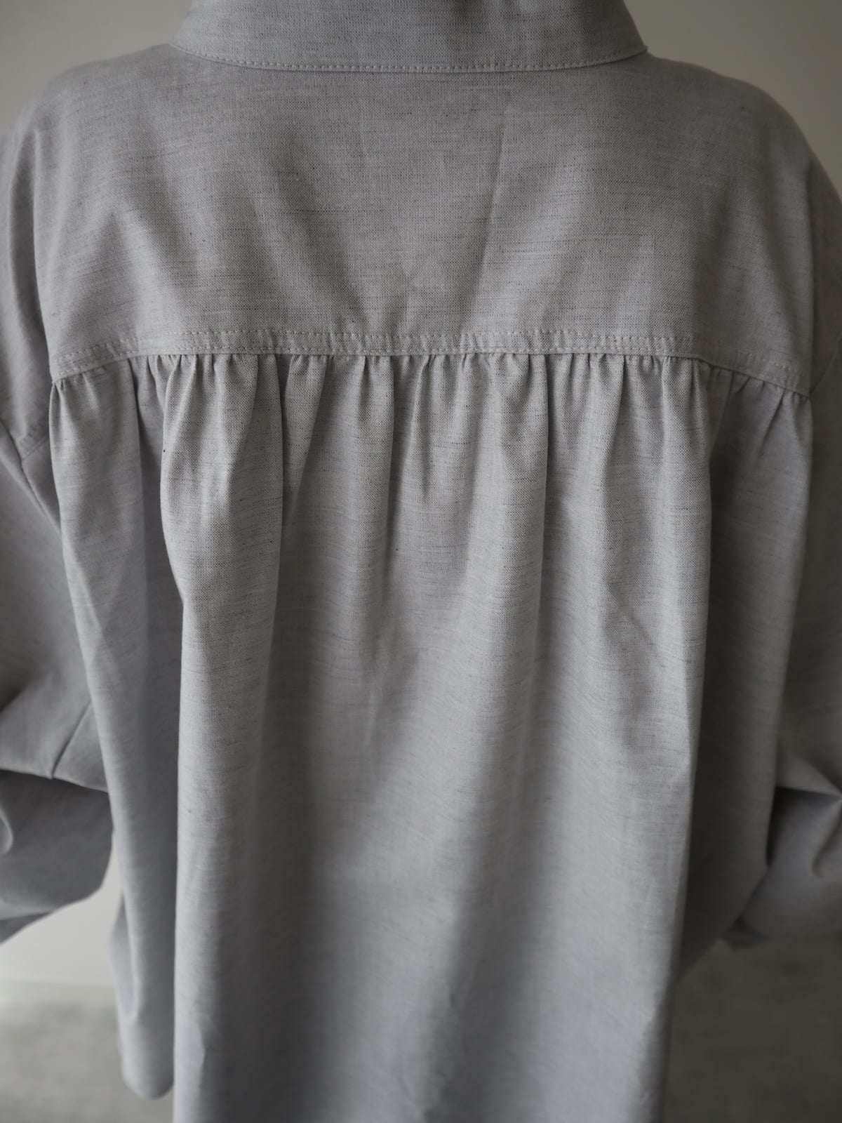 chiffon flare blouse