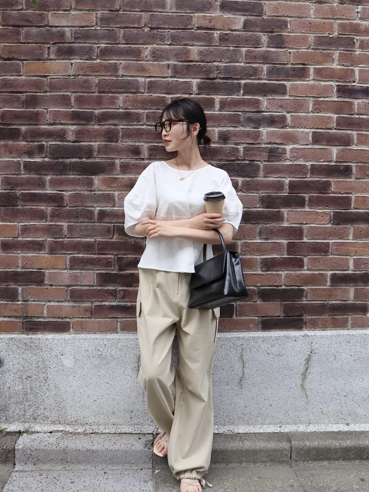 puff sleeve linen tops