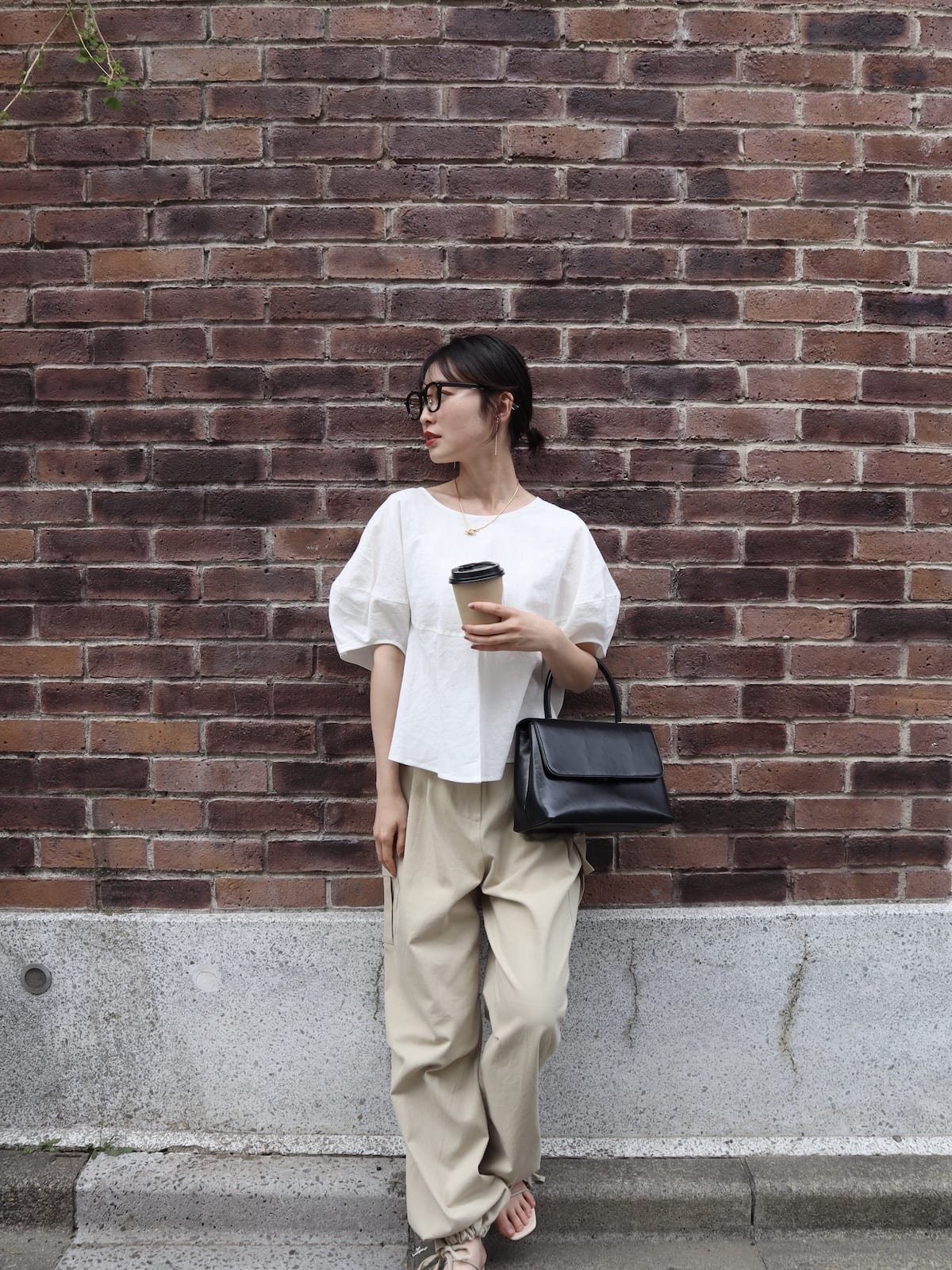 puff sleeve linen tops