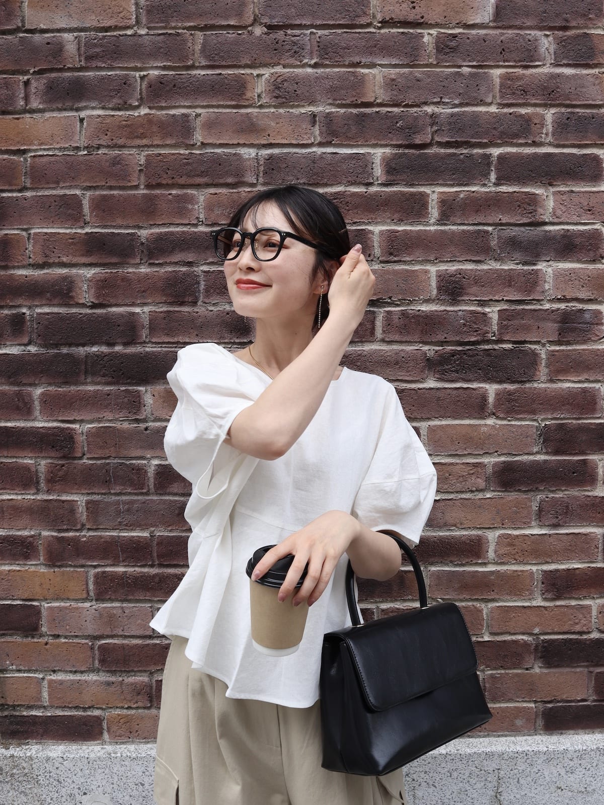 puff sleeve linen tops
