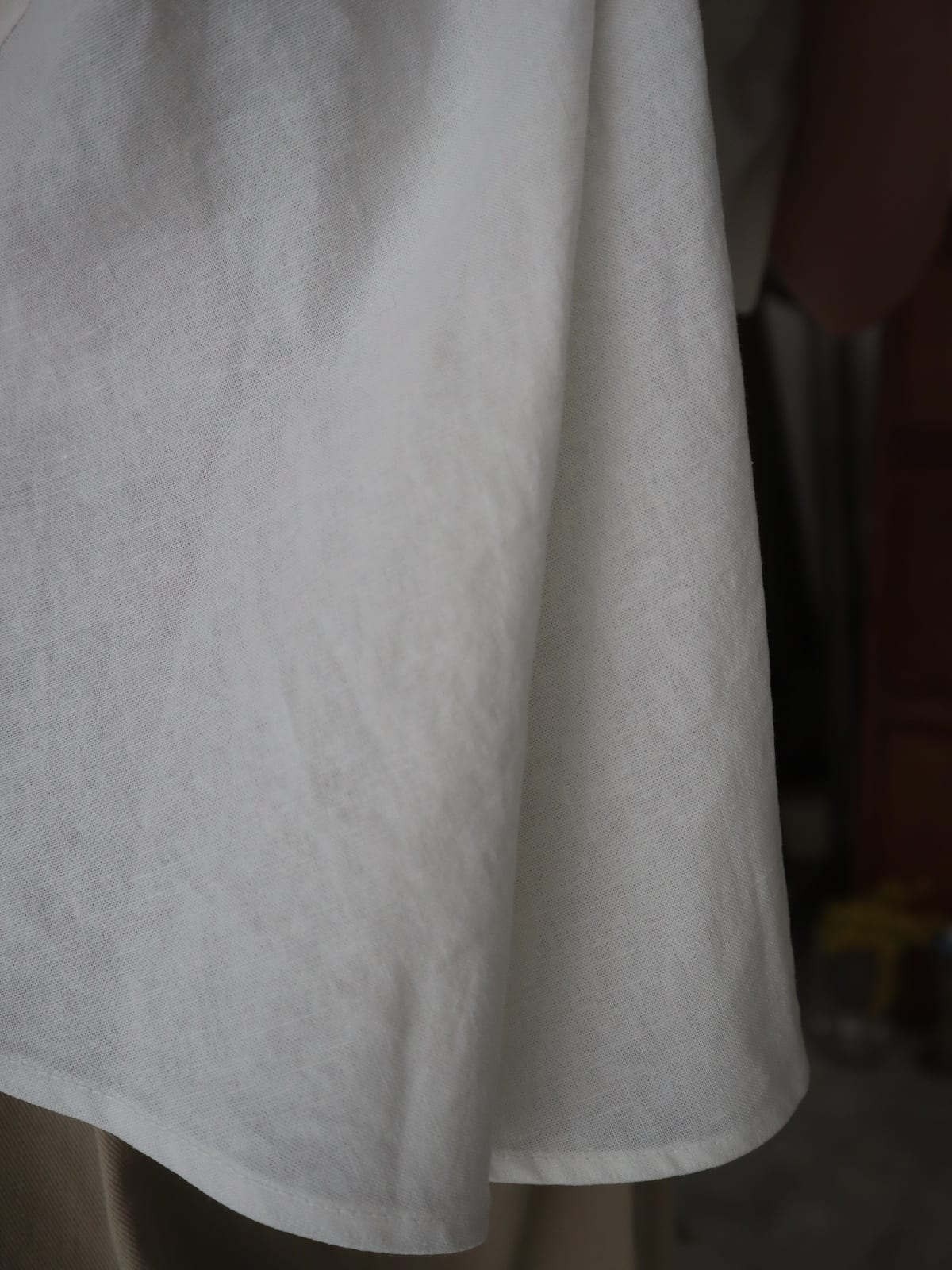 puff sleeve linen tops