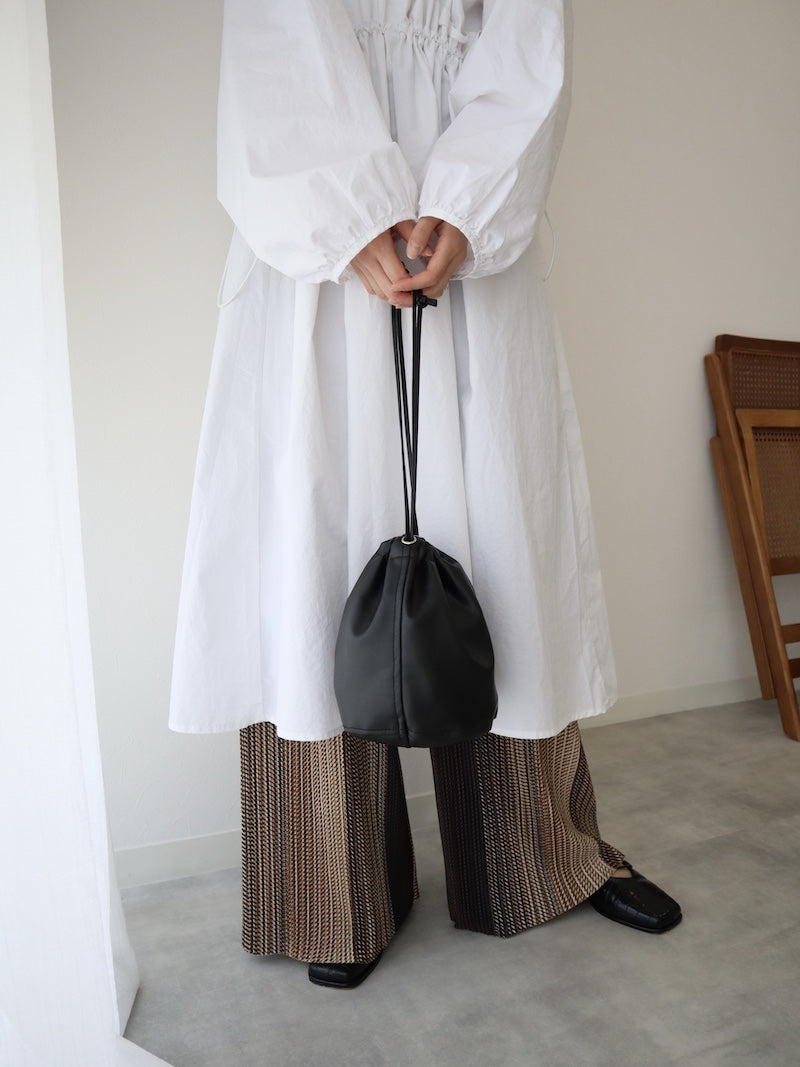 leather purse【black】