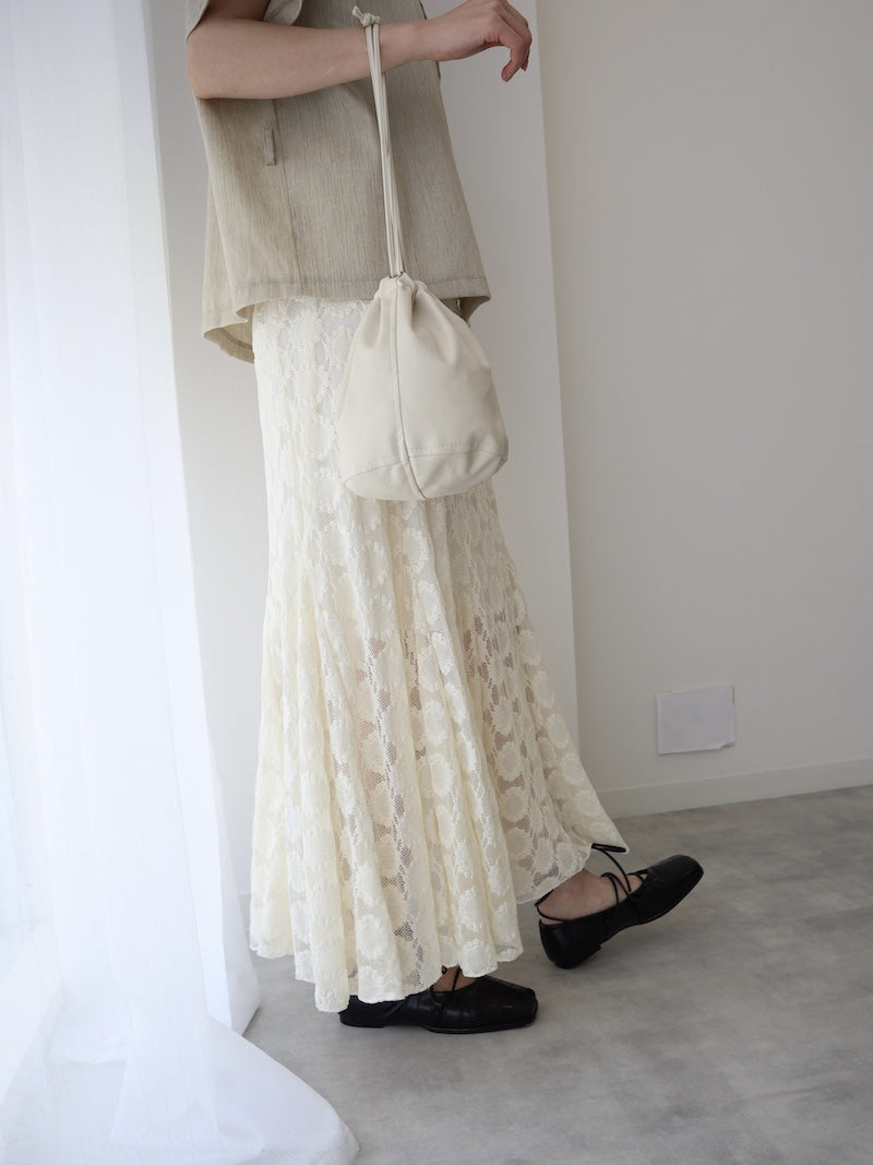 leather purse【cream】