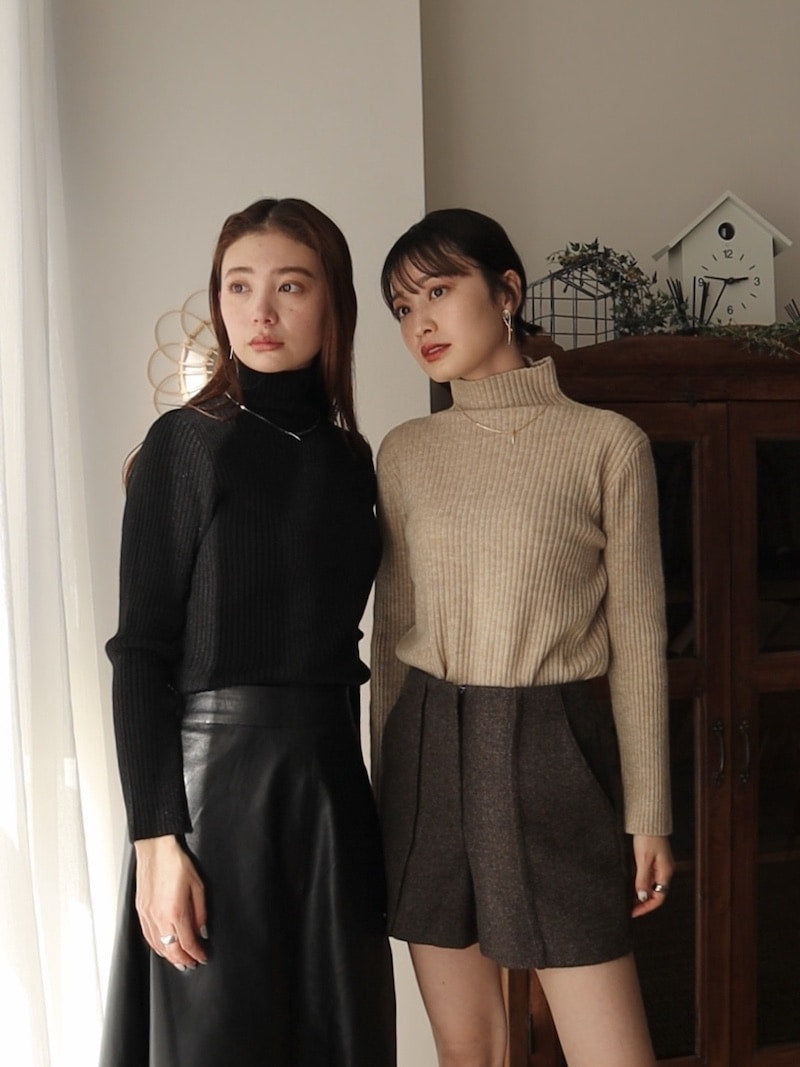 hineck rib knit