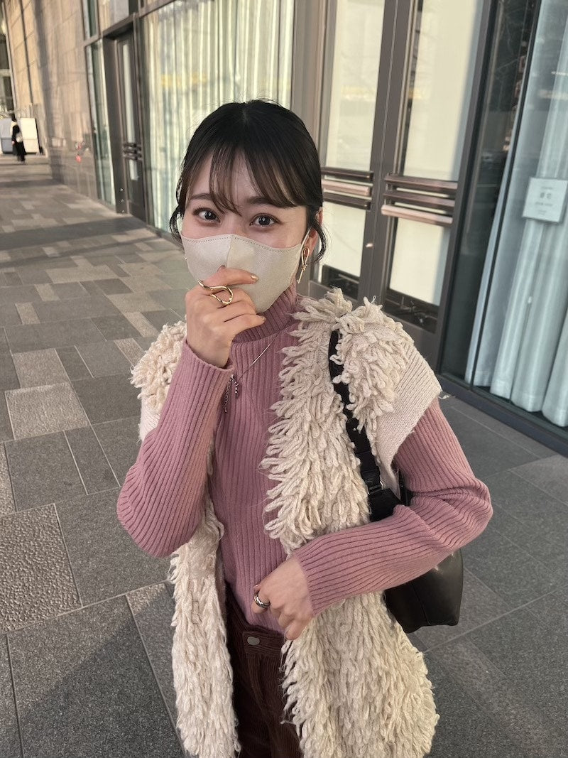 hineck rib knit