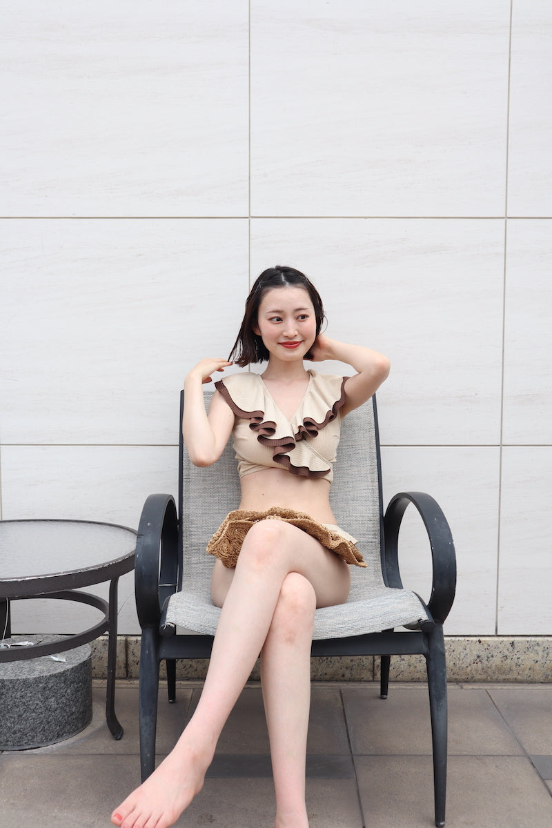 frill ribbon original bikini