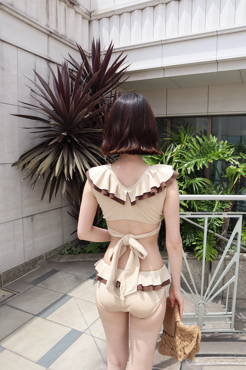 frill ribbon original bikini