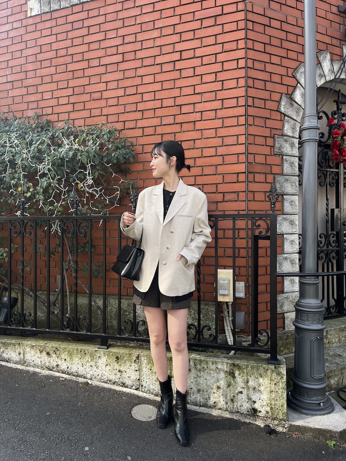 spring check jacket