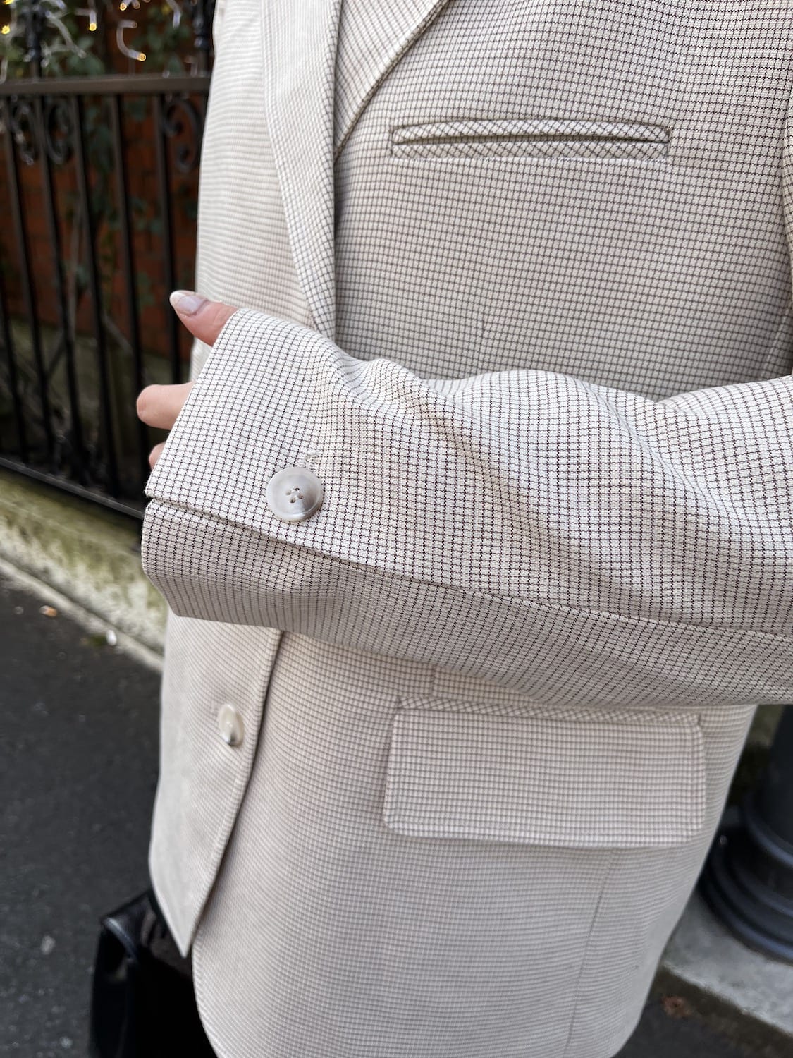 spring check jacket
