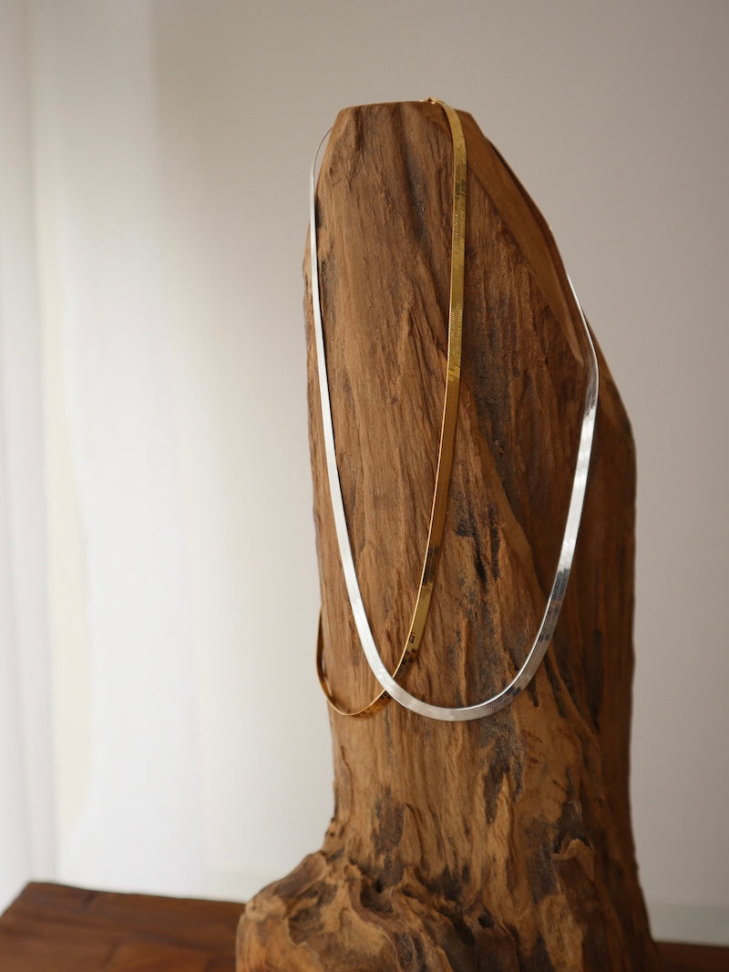 snake chain necklace