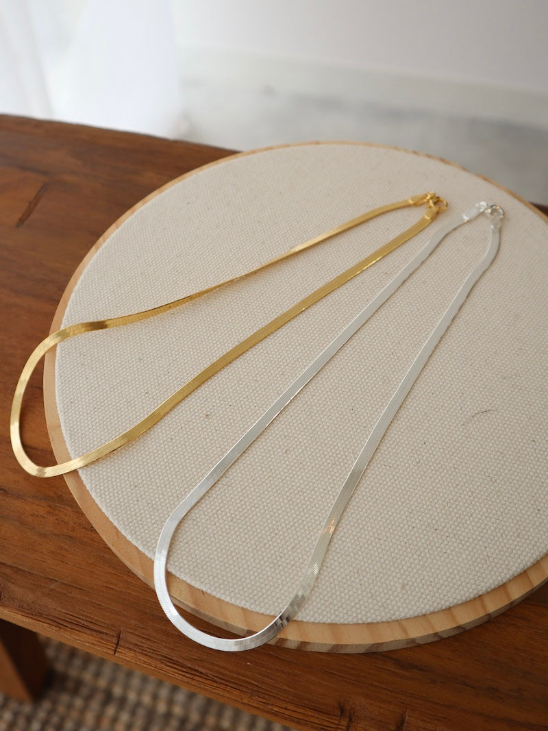 snake chain necklace