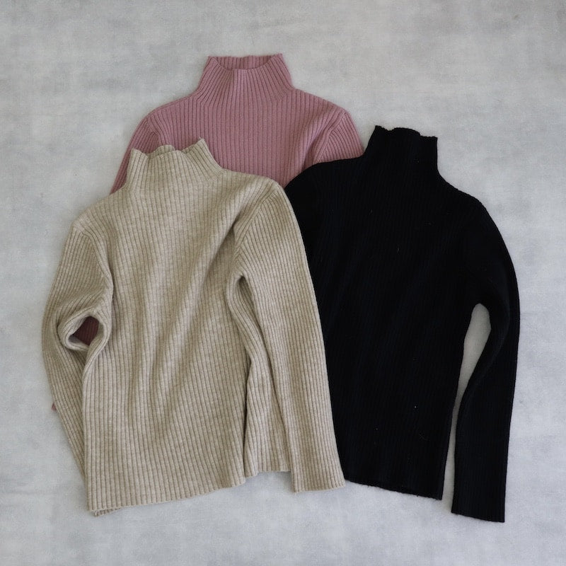 hineck rib knit