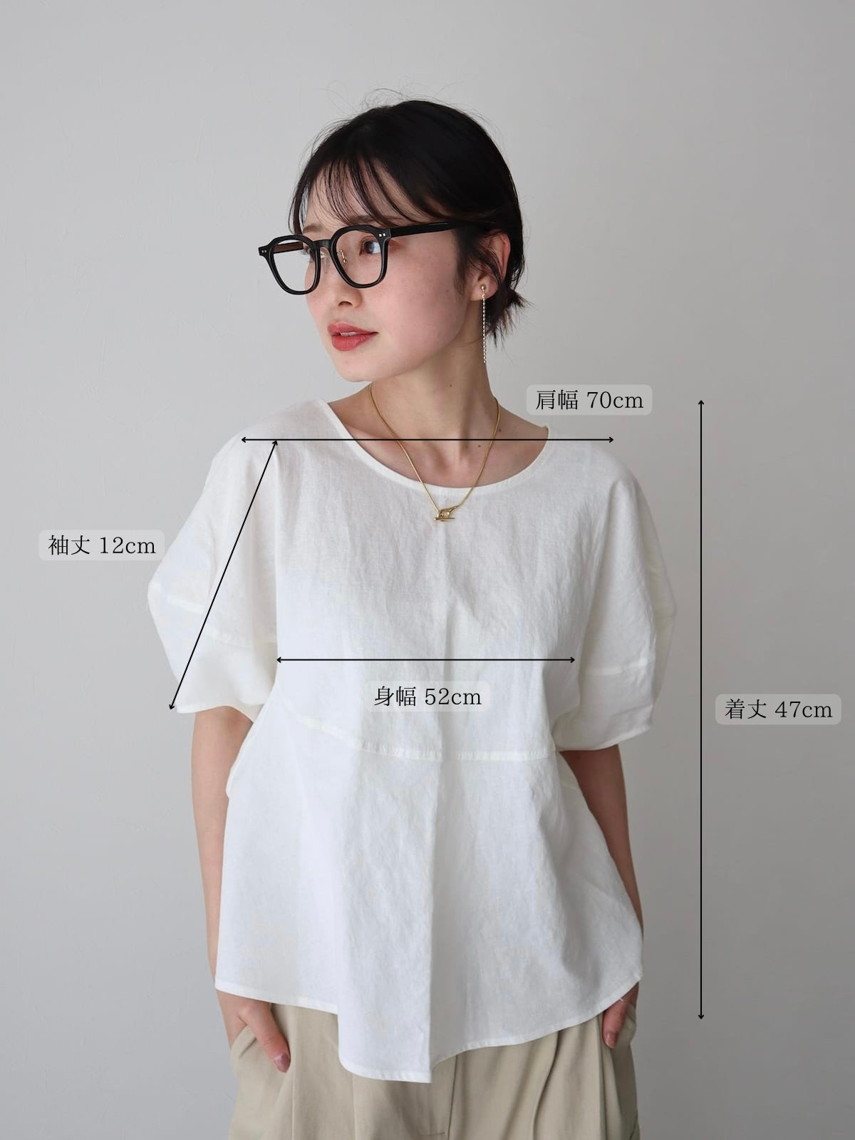 puff sleeve linen tops