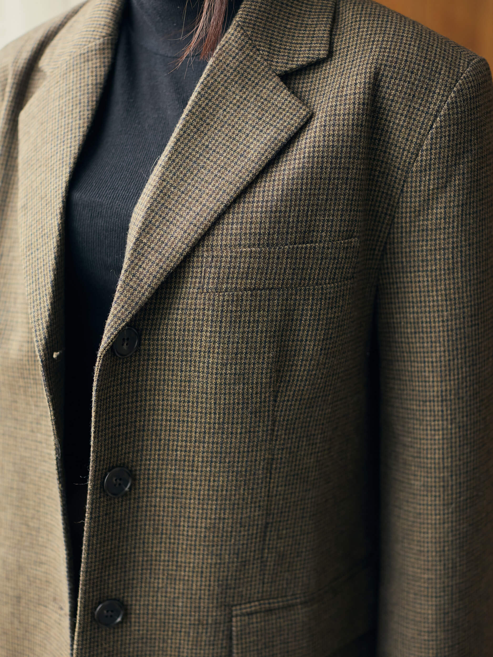 gun club check jacket