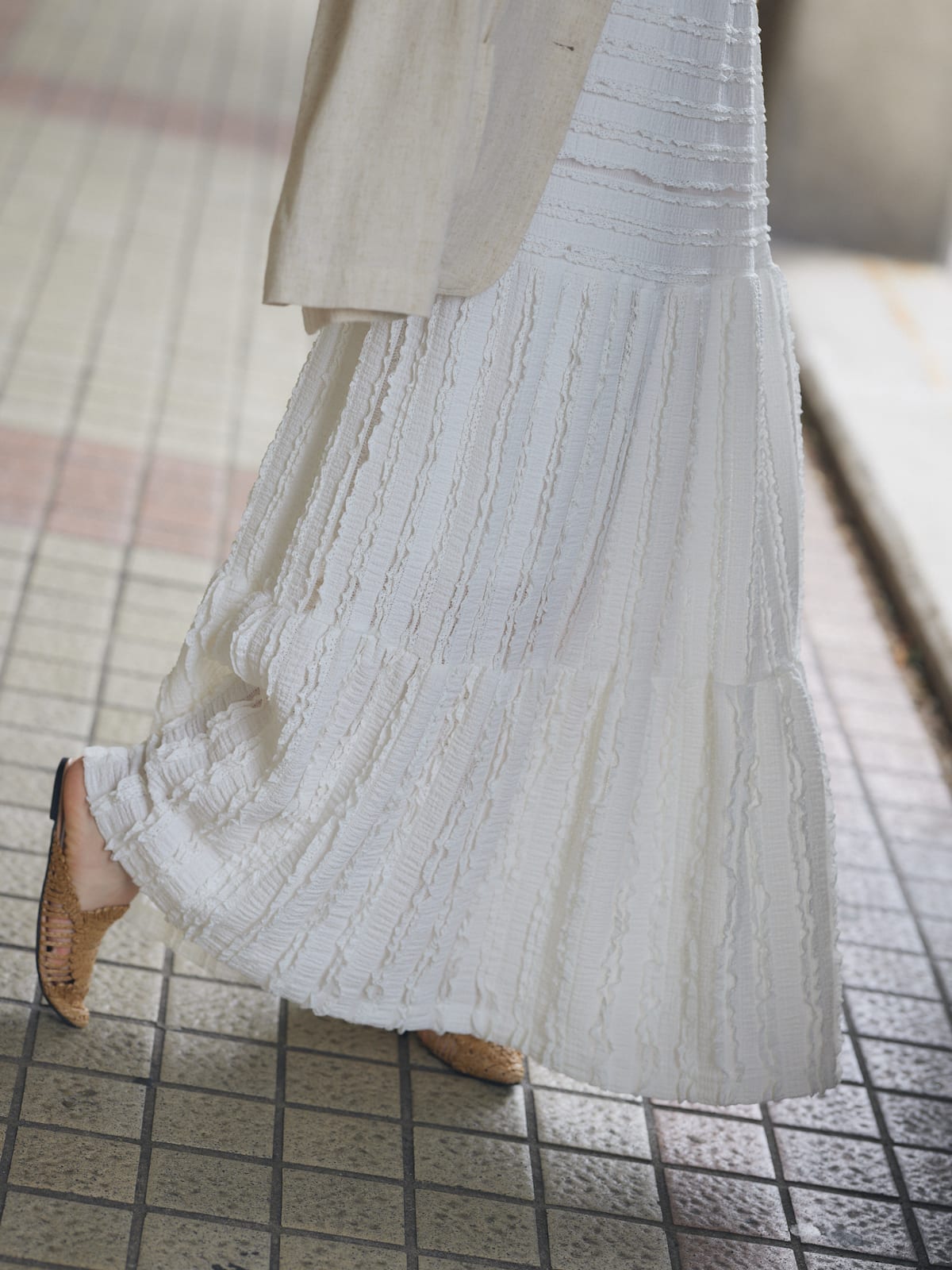 cotton lace skirts
