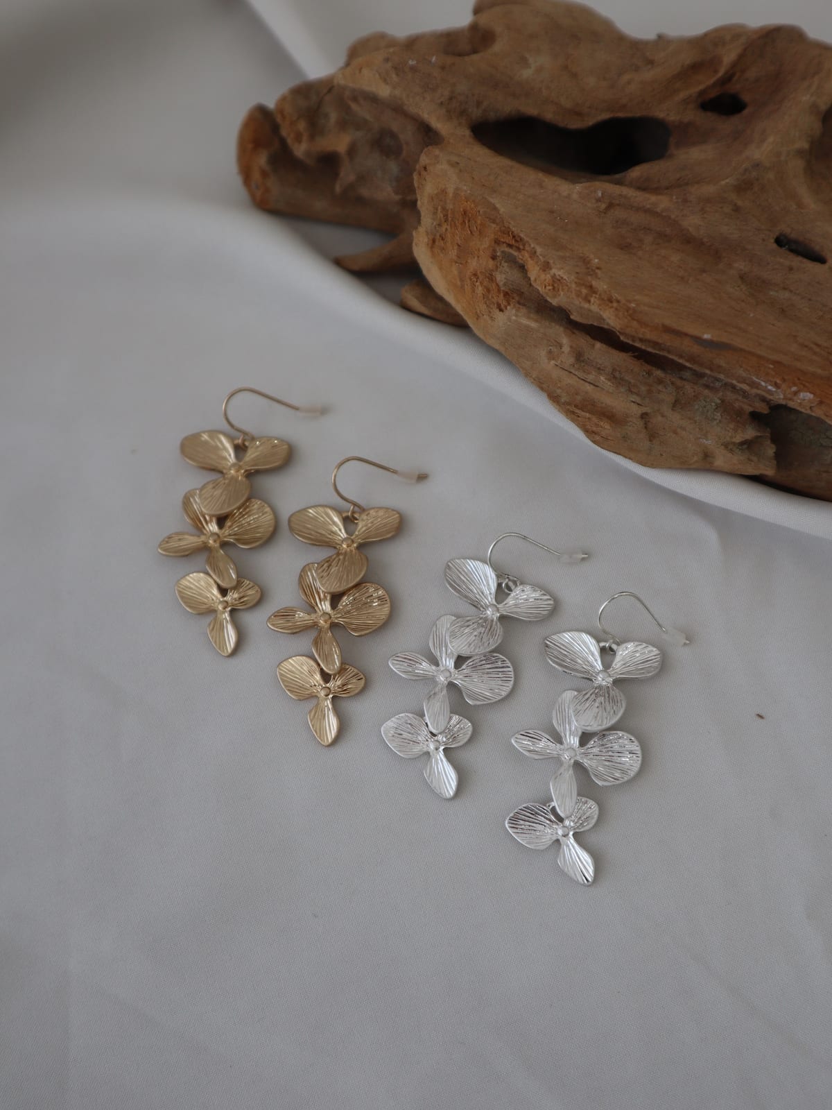 flower row pierce / earring