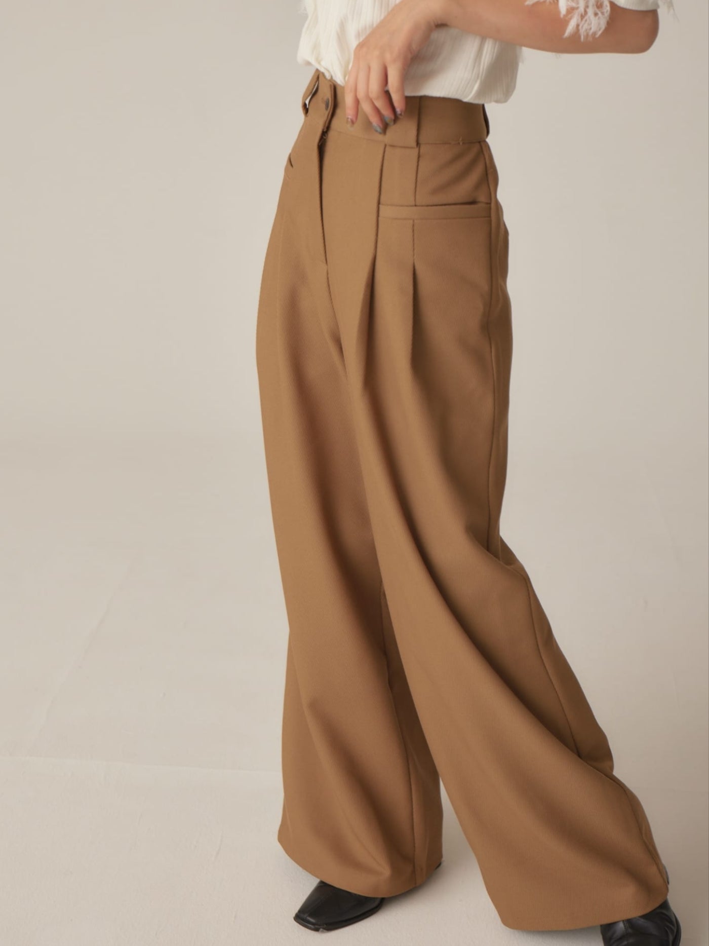 tack wide pants