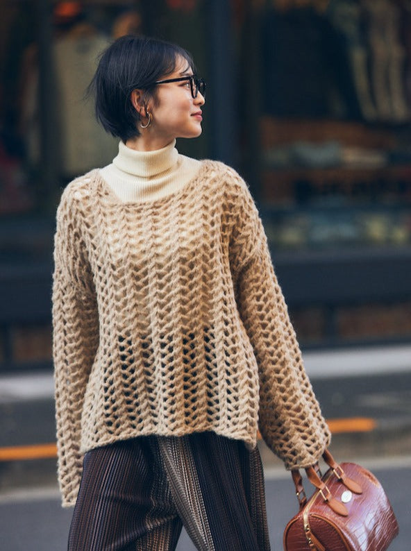 lowguage knit【beige】