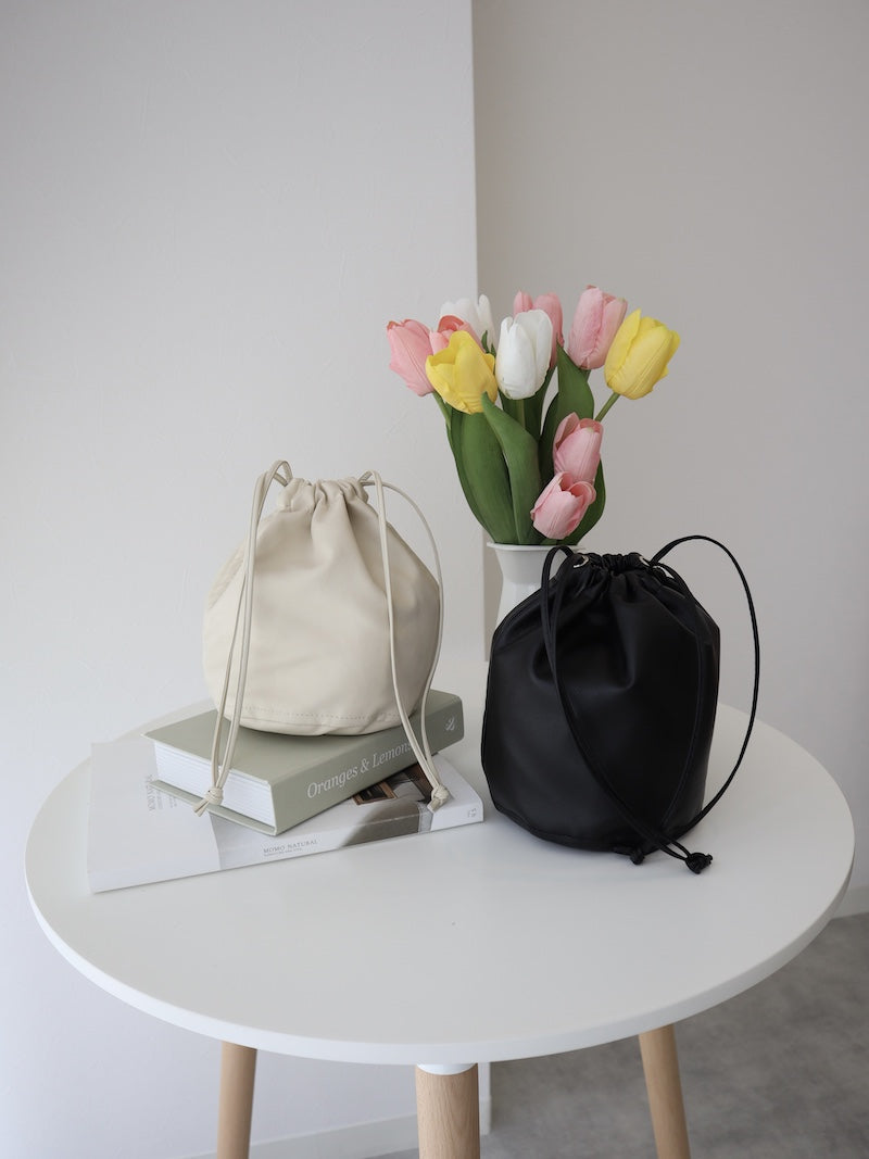 leather purse【black】